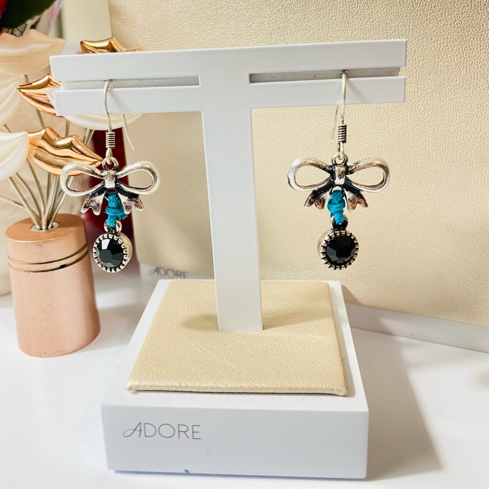 Ribbon 🎀 earrings jewelry | New | S🅰️LE